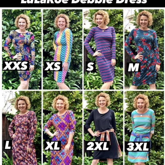 ⭐ BOGO SALE ⭐ 🆕 LulaRoe Debbie - blue paisley - Picture 4 of 4